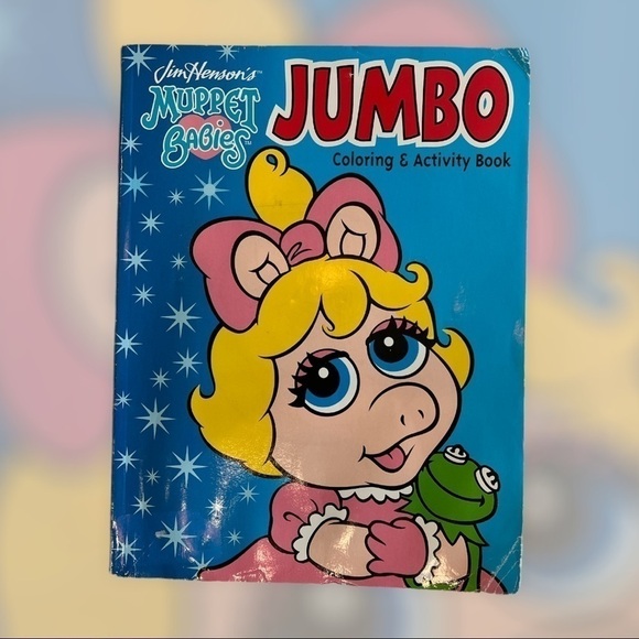 Muppet Babies coloring book and Cra-Z-Art crayons and markers - Picture 2 of 6